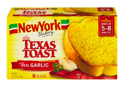 New York Bakery Texas Toast Real Garlic 8 Count - 11.25 Oz - Image 3