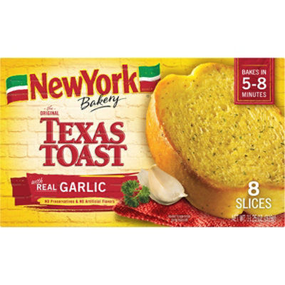 New York Bakery Texas Toast Real Garlic 8 Count - 11.25 Oz - Image 2