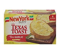 New York Bakery Texas Toast Real Garlic 8 Count - 11.25 Oz