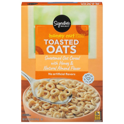 Signature SELECT Cereal Toasted Oats Honey Nut - 12.25 Oz