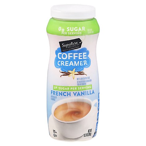 Signature SELECT Coffee Creamer Lactose Free Sugar Free French Vanilla - 10.2 Oz