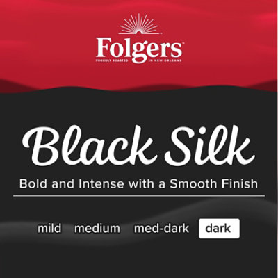 Folgers Coffee Ground Dark Roast Black Silk - 22.6 Oz - Image 5
