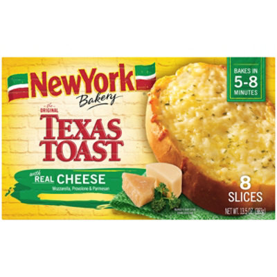 New York Bakery Texas Toast Real Cheese 8 Count - 13.5 Oz - Image 1