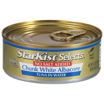 StarKist Tuna Albacore Chunk White in Water Very Low Sodium - 4.5 Oz - Image 2