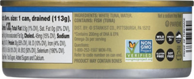 StarKist Tuna Albacore Chunk White in Water Very Low Sodium - 4.5 Oz - Image 6