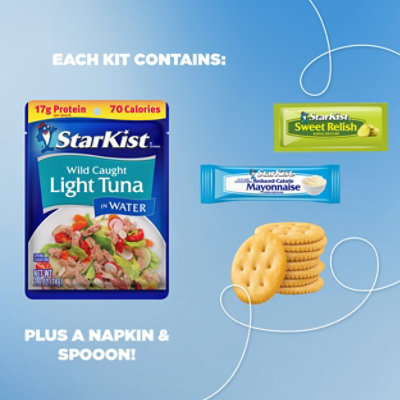 StarKist Lunch To-Go Mix Your Own Tuna Chunk Light in Water - 4.1 Oz - Image 5