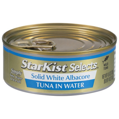 StarKist Gourmet Choice Tuna Fillet Albacore Solid White in Water - 4.5 Oz - Image 1