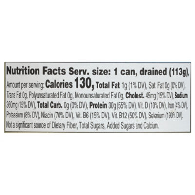 StarKist Gourmet Choice Tuna Fillet Albacore Solid White in Water - 4.5 Oz - Image 3