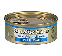 StarKist Gourmet Choice Tuna Fillet Albacore Solid White in Water - 4.5 Oz