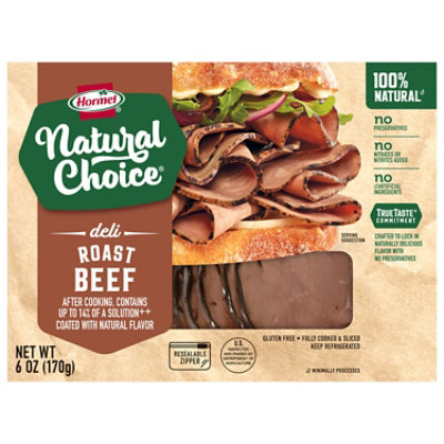 Hormel Natural Choice Roast Beef - 6 Oz