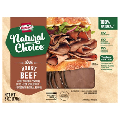Hormel Natural Choice Roast Beef - 6 Oz - Safeway