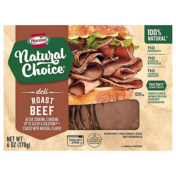 Hormel Natural Choice Roast Beef - 6 Oz