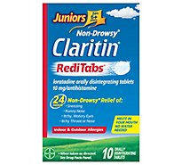 Claritin Reditabs Non Drowsy Allergy Relief Tablets Age 6 & Older - 10 Count