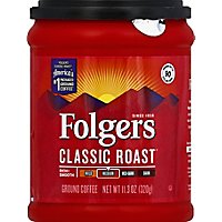 Folgers Coffee Ground Medium Roast Classic Roast - 11.30 Oz - Image 3