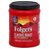 Folgers Coffee Ground Medium Roast Classic Roast - 11.30 Oz - Image 1