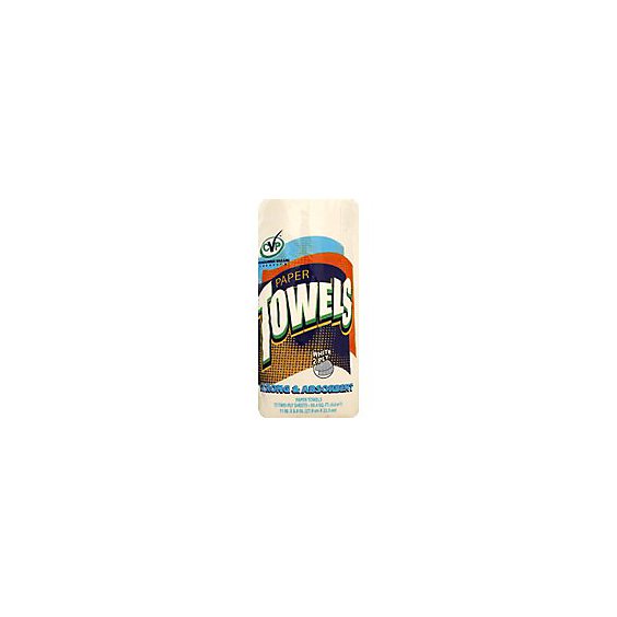 CVP Paper Towels 2-Ply White - 1 Roll