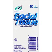 CVP Facial Tissue 3-Ply - 10 Count - Image 3