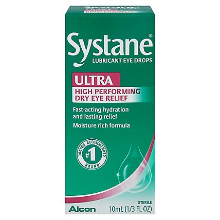 Systane Eye Drops Lubricant High Performance - 0.33 Fl. Oz. - Image 3