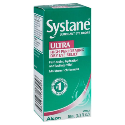 Systane Eye Drops Lubricant High Performance - 0.33 Fl. Oz. - Image 1