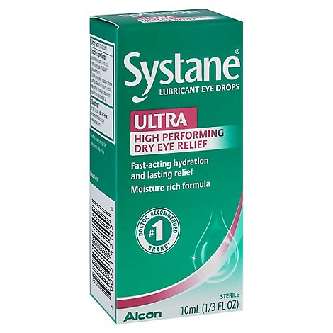 Systane Eye Drops Lubricant High Performance - 0.33 Fl. Oz.