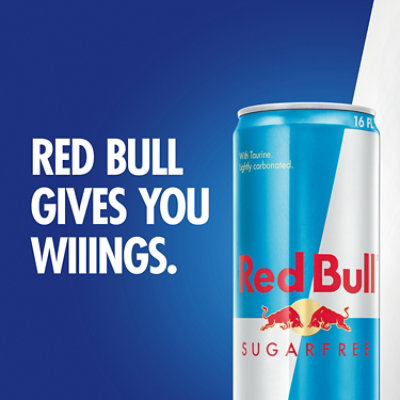 Red Bull Sugar Free Energy Drink - 16 Fl. Oz. - Image 4