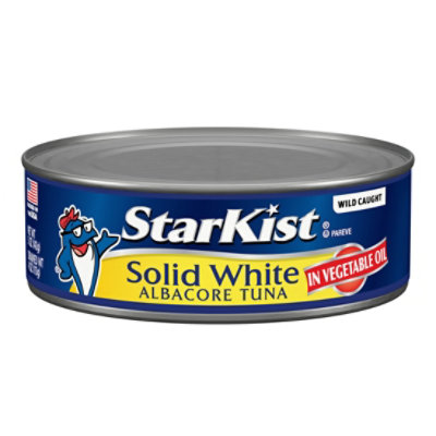 StarKist Tuna Albacore Solid White in Vegetable Oil - 4.5 Oz - Image 1