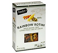 Signature SELECT Pasta Rainbow Rotini Box - 12 Oz