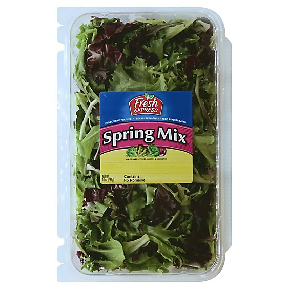 Fresh Express Salad Greens Spring Mix Mesclun - 10 Oz