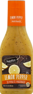 Signature SELECT Marinade Lemon Pepper - 12 Fl. Oz. - Image 2