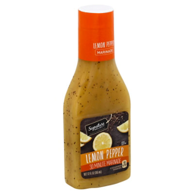 Signature SELECT Marinade Lemon Pepper - 12 Fl. Oz.