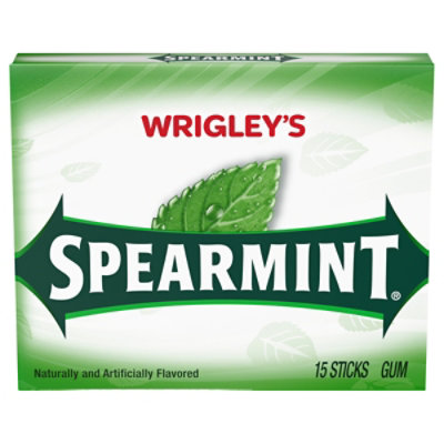 Wrigleys Spearmint Gum Single Pack - Image 2