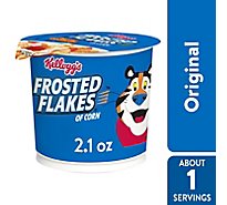 Frosted Flakes Breakfast Cereal Cup 8 Vitamins and Minerals Original - 2.1 Oz