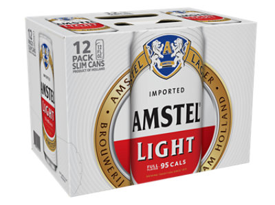 Amstel Light Lager Beer Cans - 12-12 Fl. Oz. - Image 2
