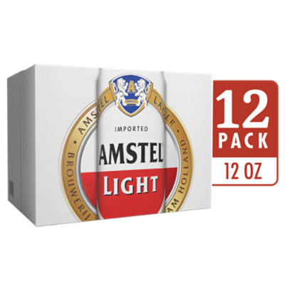  Amstel Light Canned Beer Fridge Pack - 12-12 Fl. Oz. 