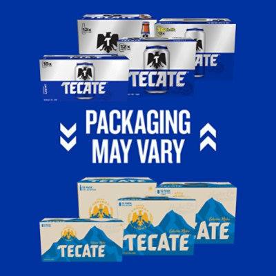 Tecate Light Mexican Lager Beer Cans - 18-12 Fl. Oz. - Image 4