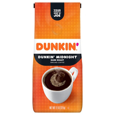 Dunkin Donuts Coffee Ground Dark Roast Dunkin Dark - 11 Oz - Image 3