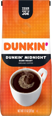 Dunkin Donuts Coffee Ground Dark Roast Dunkin Dark - 11 Oz - Image 2