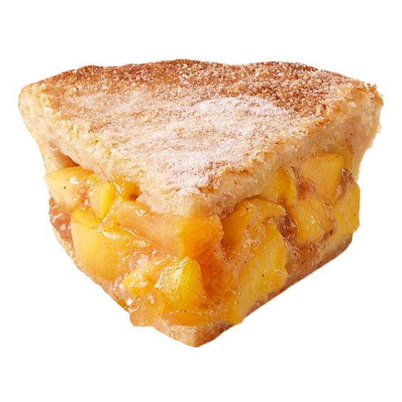 Bakery Pie Slice Peach - Each (440 Cal)