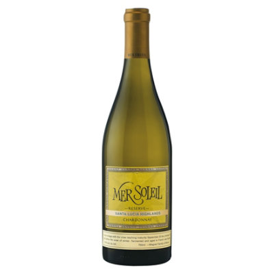 Mer Soleil Barrel Wine Reserve Chardonnay Sta Lucia Highlands - 750 Ml