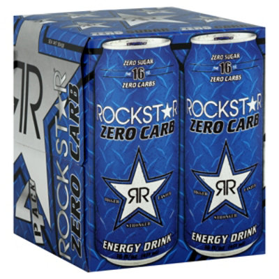 Rockstar Energy Drink Zero Carb 416 Fl. Oz. Safeway