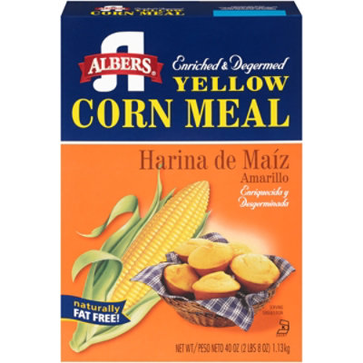 Albers Enriched & Degermed Yellow Corn Meal - 40 Oz - Image 3