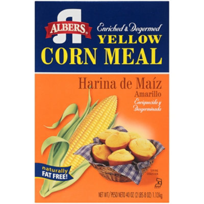 Albers Enriched & Degermed Yellow Corn Meal - 40 Oz - Image 2