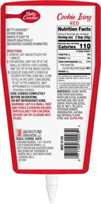 Betty Crocker Decorating Icing Cookie Red - 7 Oz - Image 6