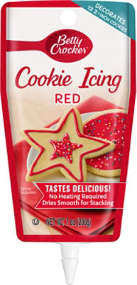 Betty Crocker Decorating Icing Cookie Red - 7 Oz - Image 2