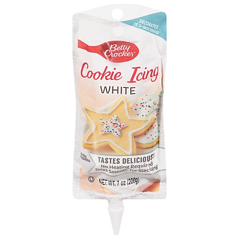Betty Crocker Decorating Icing Cookie White - 7 Oz