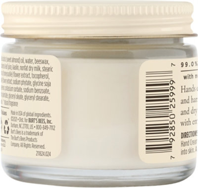 Burts Bees Almond Milk Hand Creme - 2 Oz - Image 5