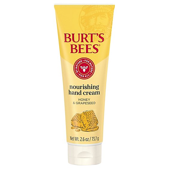 Burts Bees Hand Creme Honey & Grapeseed - 2.6 Oz
