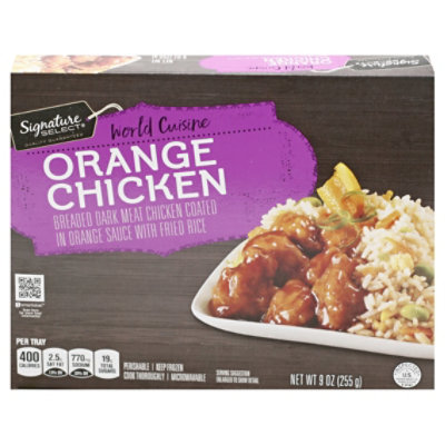 Signature SELECT World Cuisine Orange Chicken - 9 Oz - pavilions