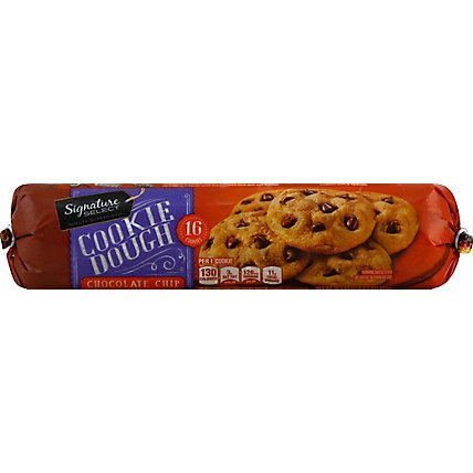 Signature SELECT Cookie Dough Spoonable Chocolate Chip - 16.5 Oz - Image 2
