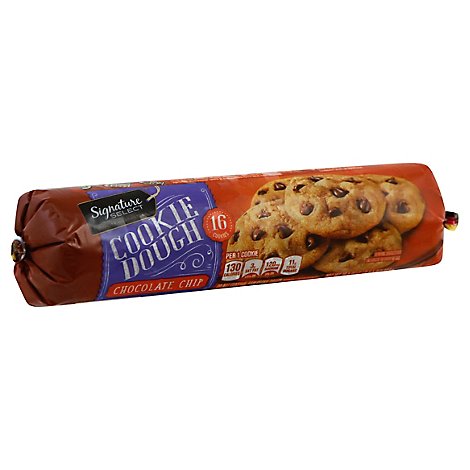 Signature SELECT Cookie Dough Spoonable Chocolate Chip - 16.5 Oz